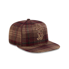Boston Red Sox Fall Plaid 19TWENTY Snapback Hat