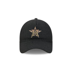 Houston Astros Camo Logo Boucle 9FORTY A-Frame Unstructured Snapback Hat