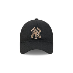 New York Yankees Camo Logo Boucle 9FORTY A-Frame Unstructured Snapback Hat