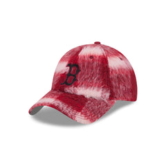 Boston Red Sox Brushed Plaid Casual Classic Adjustable