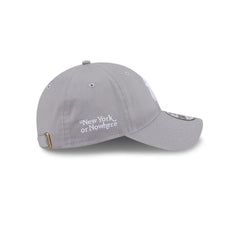 New York or Nowhere x New York Yankees Light Gray 9TWENTY Adjustable Hat