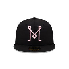Inter Miami Basic Black 59FIFTY Fitted Hat