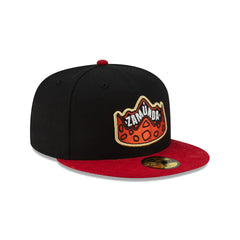 Coming to America Zamunda Black Orange 59FIFTY Fitted Hat