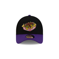 Memphis Redbirds Black Food Pack 9FORTY A-Frame Snapback Hat