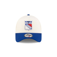 New York Rangers 100th Anniversary Chrome Corduroy 9FORTY A-Frame Snapback Hat