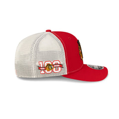 Chicago Blackhawks 100th Anniversary 9SEVENTY Trucker Hat