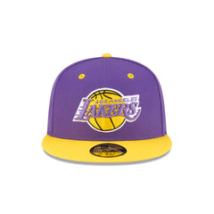 Los Angeles Lakers Hardwood Classics 80s Two Tone 59FIFTY Fitted Hat