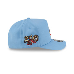 Chicago Cubs Red, White & Blue 9FIFTY A-Frame Snapback Hat
