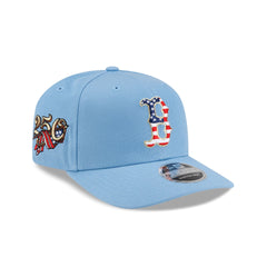 Boston Red Sox Red, White & Blue 9SEVENTY Stretch-Snap Hat