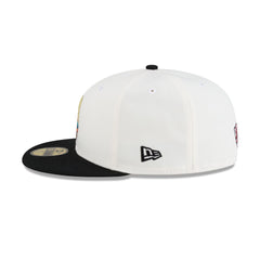 Looney Tunes Yosemite Sam White 59FIFTY Fitted Hat