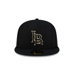 Long Beach State 49ers Black & Gold 59FIFTY Fitted Hat