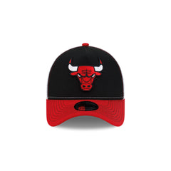 Chicago Bulls Hardwood Classics 2000s Contrast Stitch 9FORTY A-Frame Trucker Hat