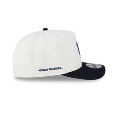 Michigan Wolverines Vault Chrome 9FIFTY A-Frame Snapback Hat
