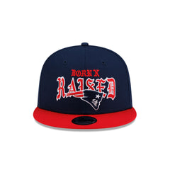 Born x Raised x New England Patriots Two-Tone 9FIFTY Snapback Hat