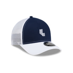 LIV Golf Navy 9FORTY M-Crown Trucker Hat