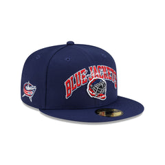 Columbus Blue Jackets Arch Mask 59FIFTY Fitted Hat