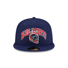 Columbus Blue Jackets Arch Mask 59FIFTY Fitted Hat