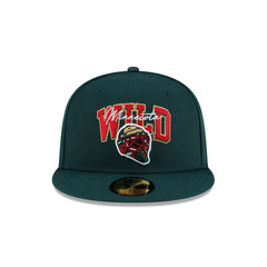 Minnesota Wild Arch Mask 59FIFTY Fitted Hat
