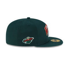 Minnesota Wild Arch Mask 59FIFTY Fitted Hat
