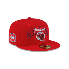 Montreal Canadiens Arch Mask 59FIFTY Fitted Hat