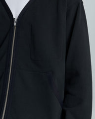 Albright Black Zip Cardigan