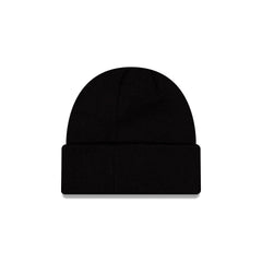 New Era Cap All Black Basic Cuff Knit Beanie Hat