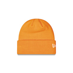 New Era Cap Neon Orange Basic Cuff Knit Beanie Hat