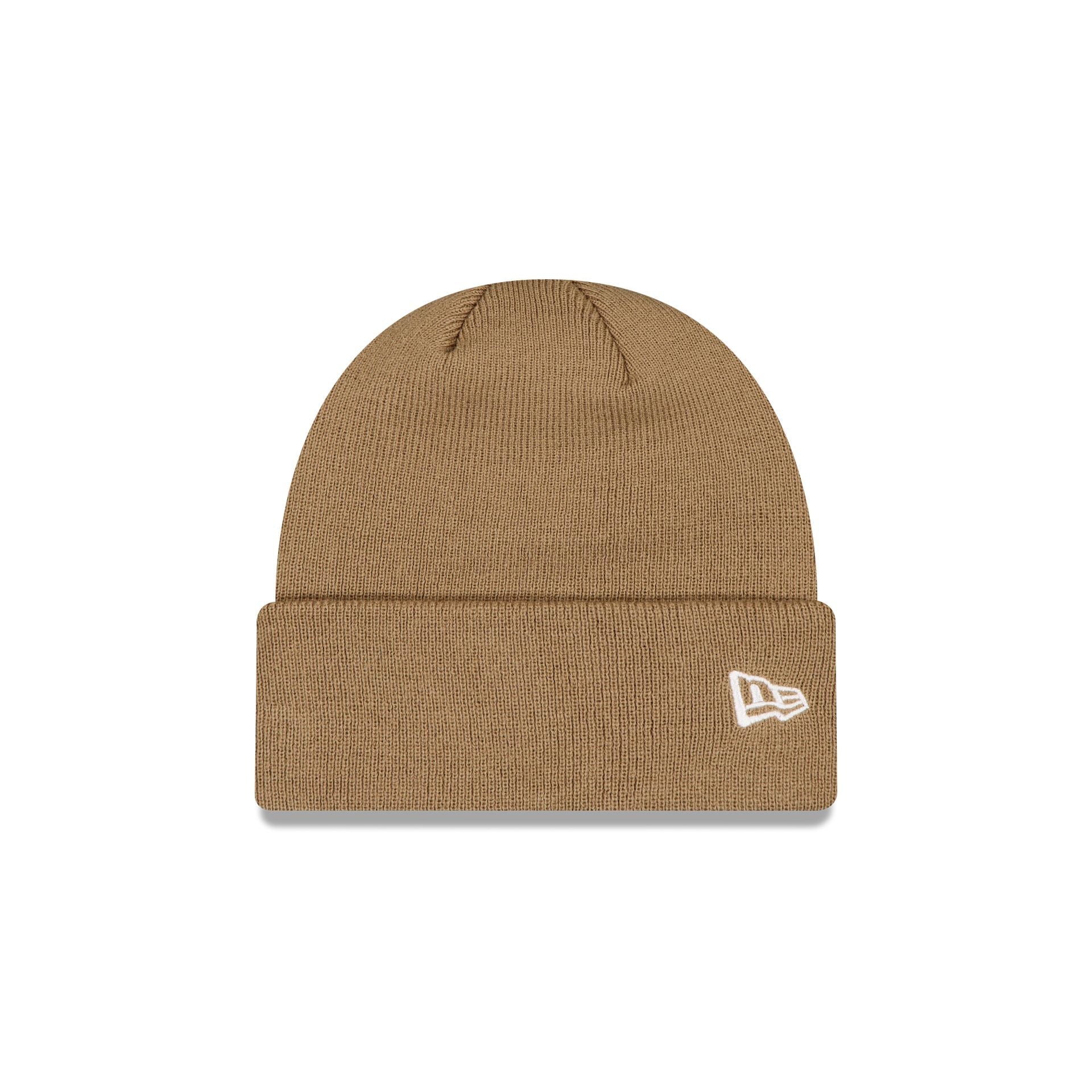 New Era Cap Khaki Basic Cuff Knit Beanie Hat
