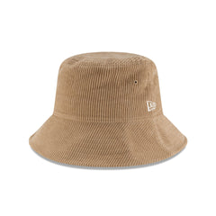 New Era Cap Beige Corduroy Bucket Hat