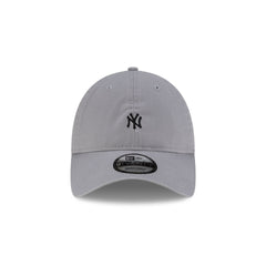 New York Yankees Mini Logo Gray 9TWENTY Adjustable Hat