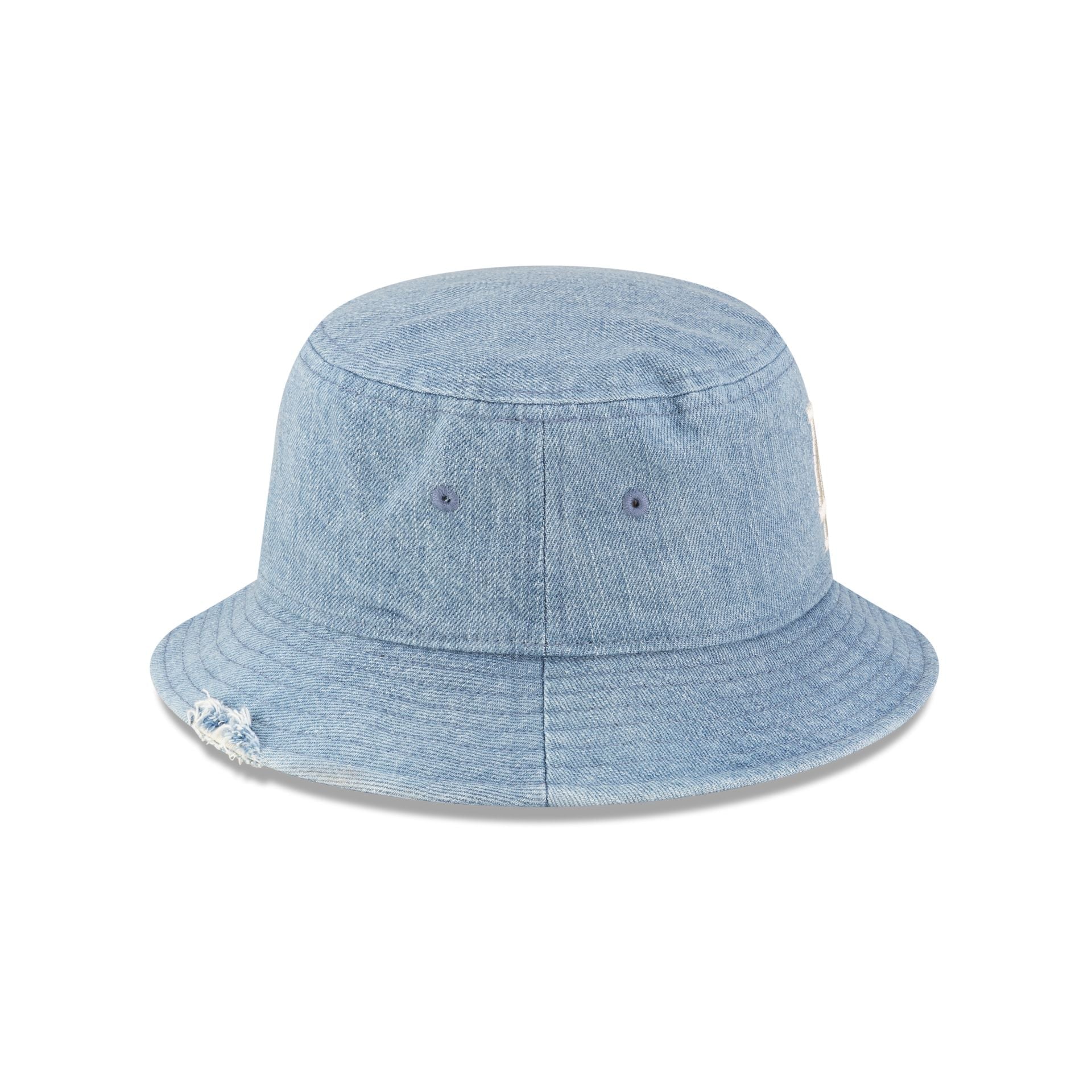 Los Angeles Dodgers Distressed Denim Bucket Hat