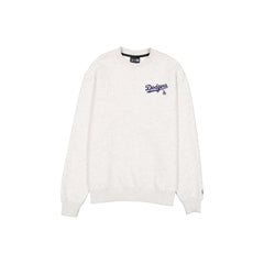 Los Angeles Dodgers Mini Script Gray Crewneck