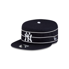 New York Yankees Side Patch Navy Pillbox Hat