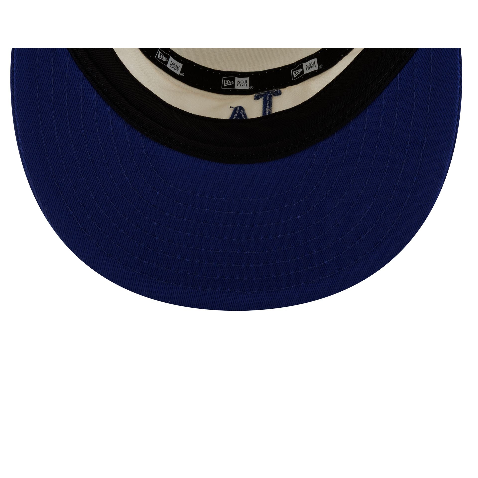 Los Angeles Dodgers Side Patch Chrome White Pillbox Hat