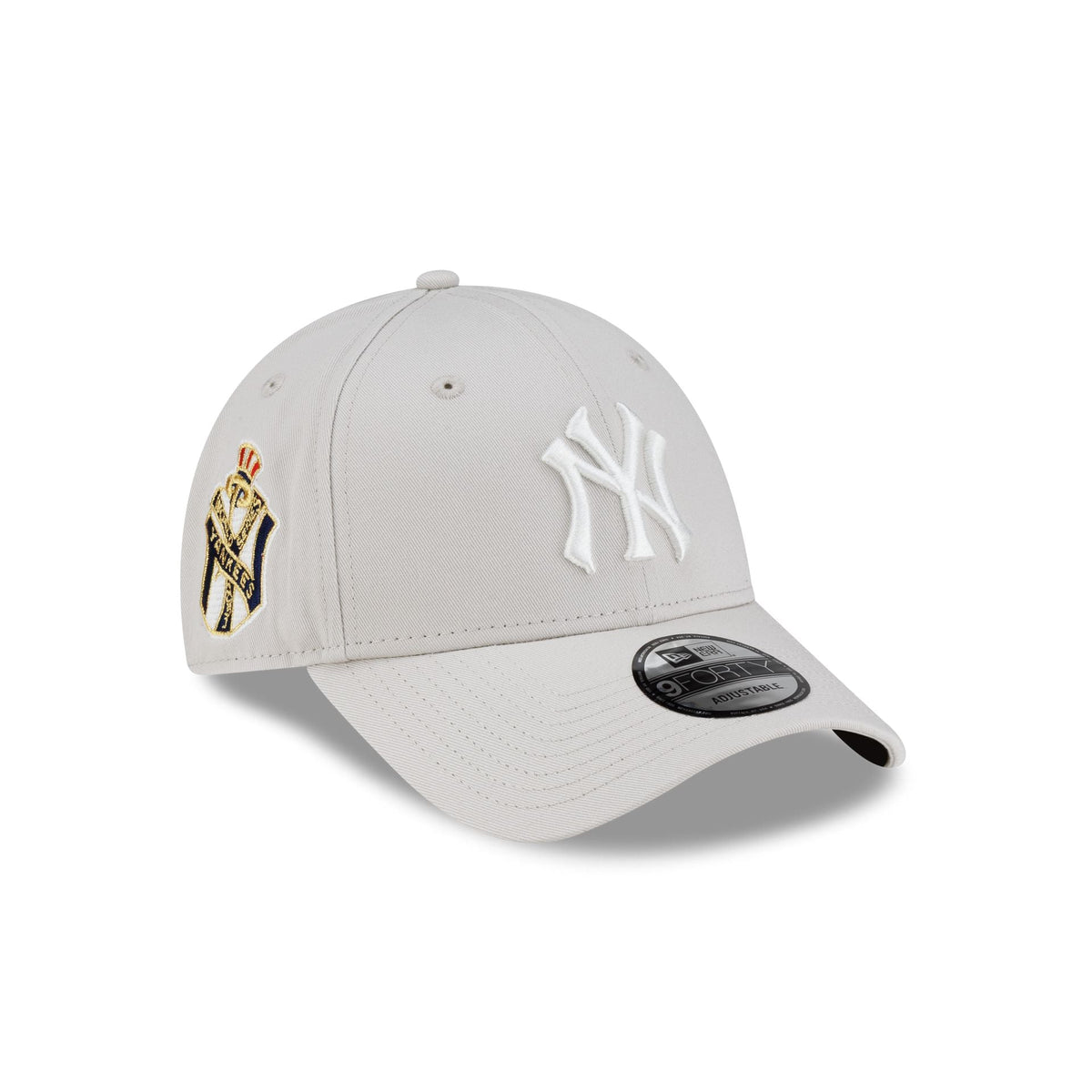 New York Yankees Side Patch Stone 9FORTY Adjustable Hat