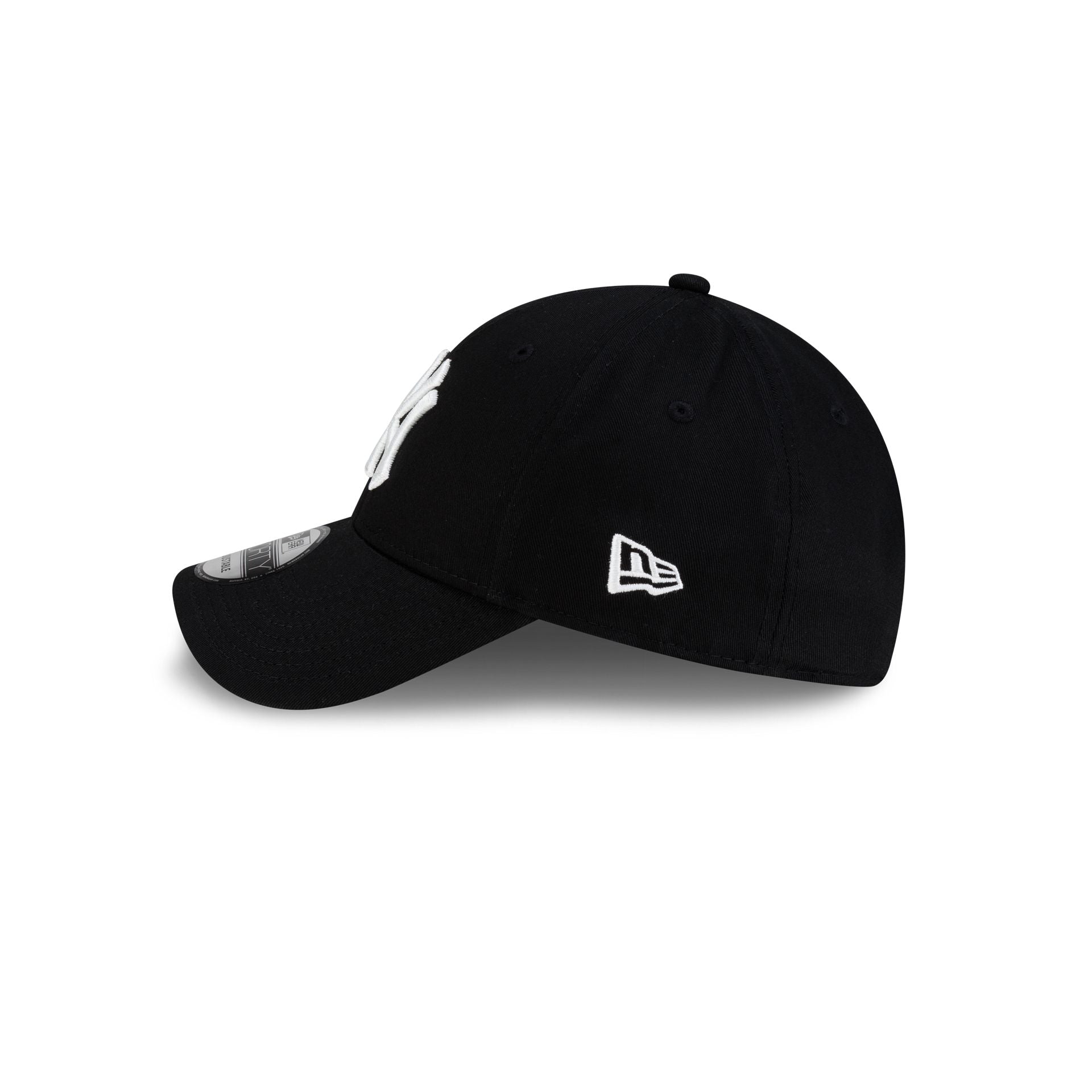 New York Yankees Side Patch Black 9FORTY Adjustable Hat