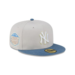 New York Yankees Stone Denim Mix 59FIFTY Fitted Hat