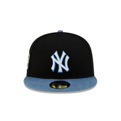 New York Yankees Black Denim Mix 59FIFTY Fitted Hat