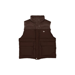 New Era Cap Brown Down Vest