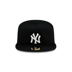 New York Yankees Black Corduroy Pillbox Hat