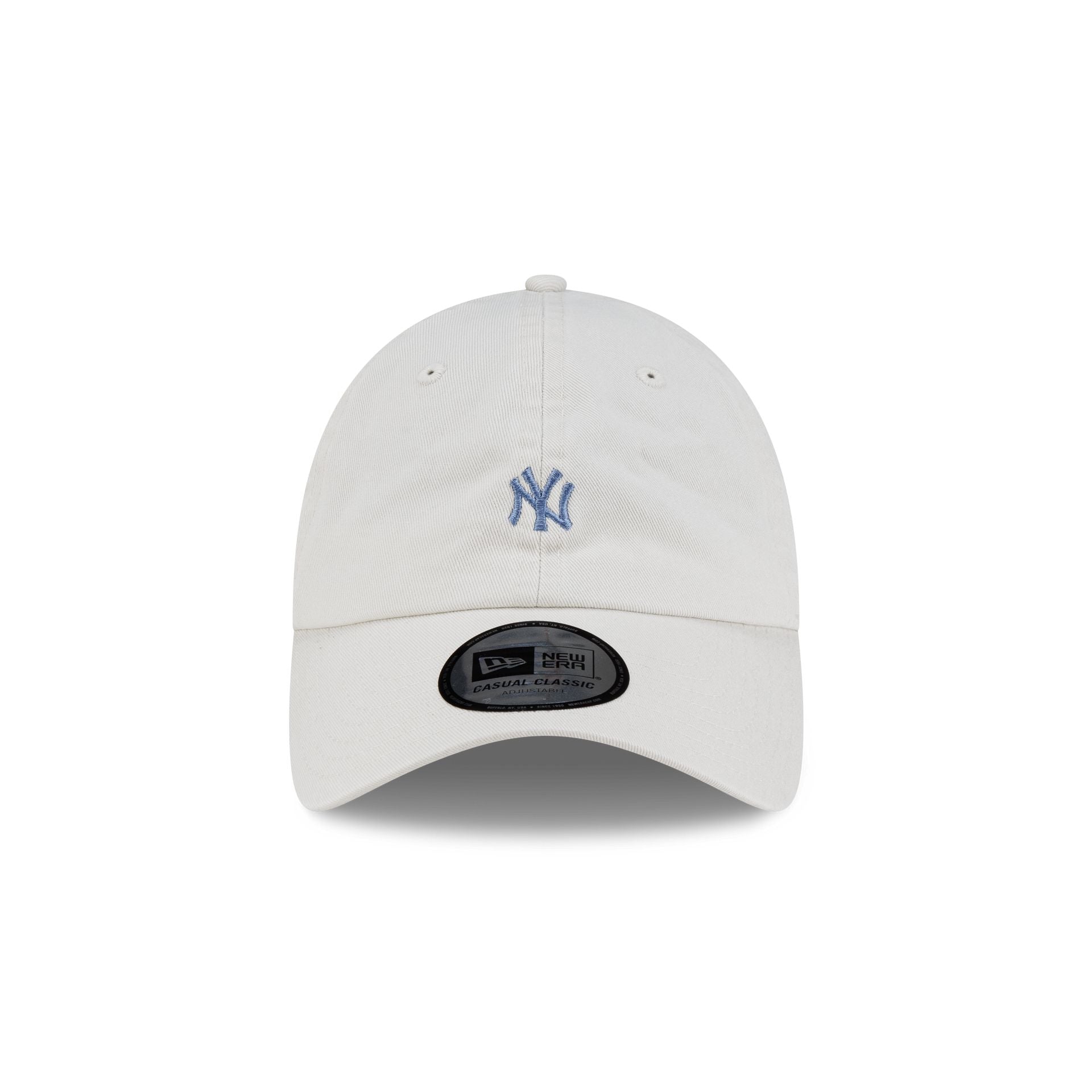 New York Yankees Mini Logo Ivory Casual Classic Adjustable Hat