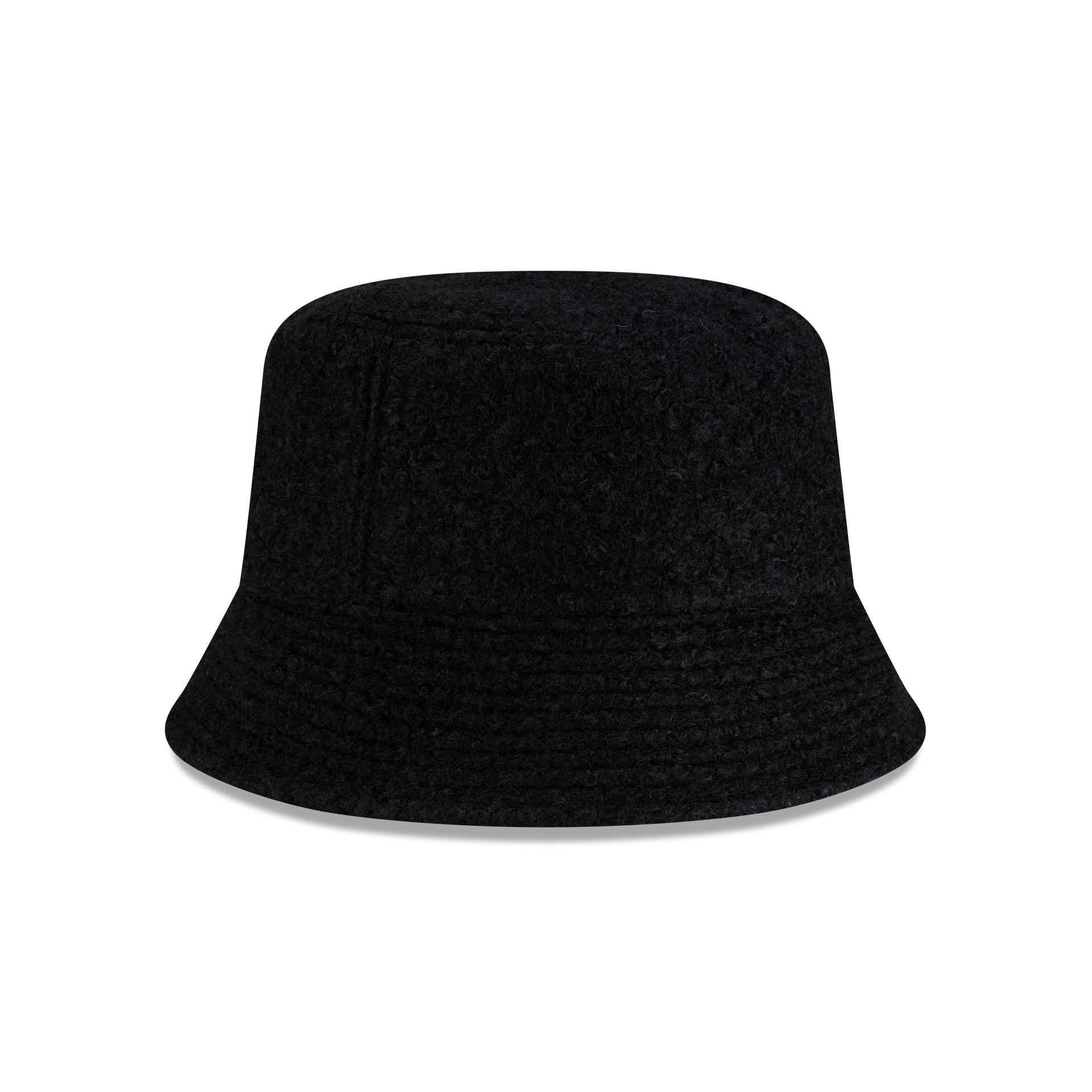 New Era Cap Black Knit Bucket Hat