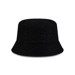 New Era Cap Black Knit Bucket Hat