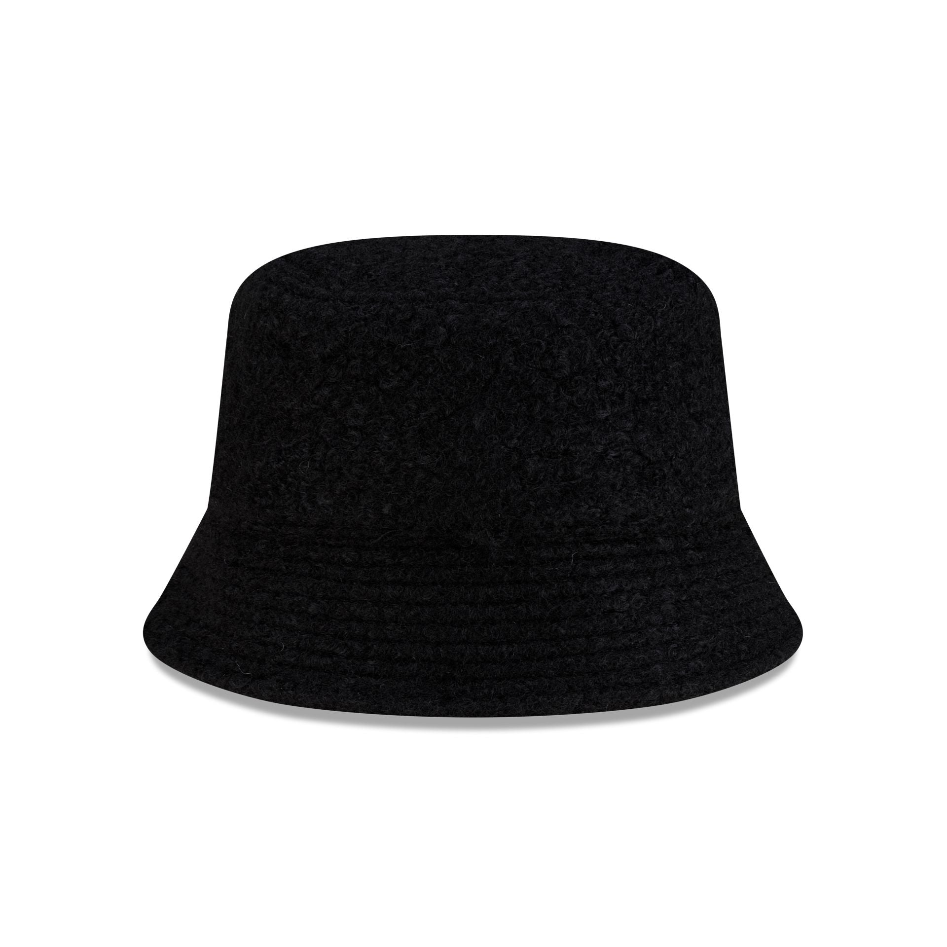 New Era Cap Black Knit Bucket Hat