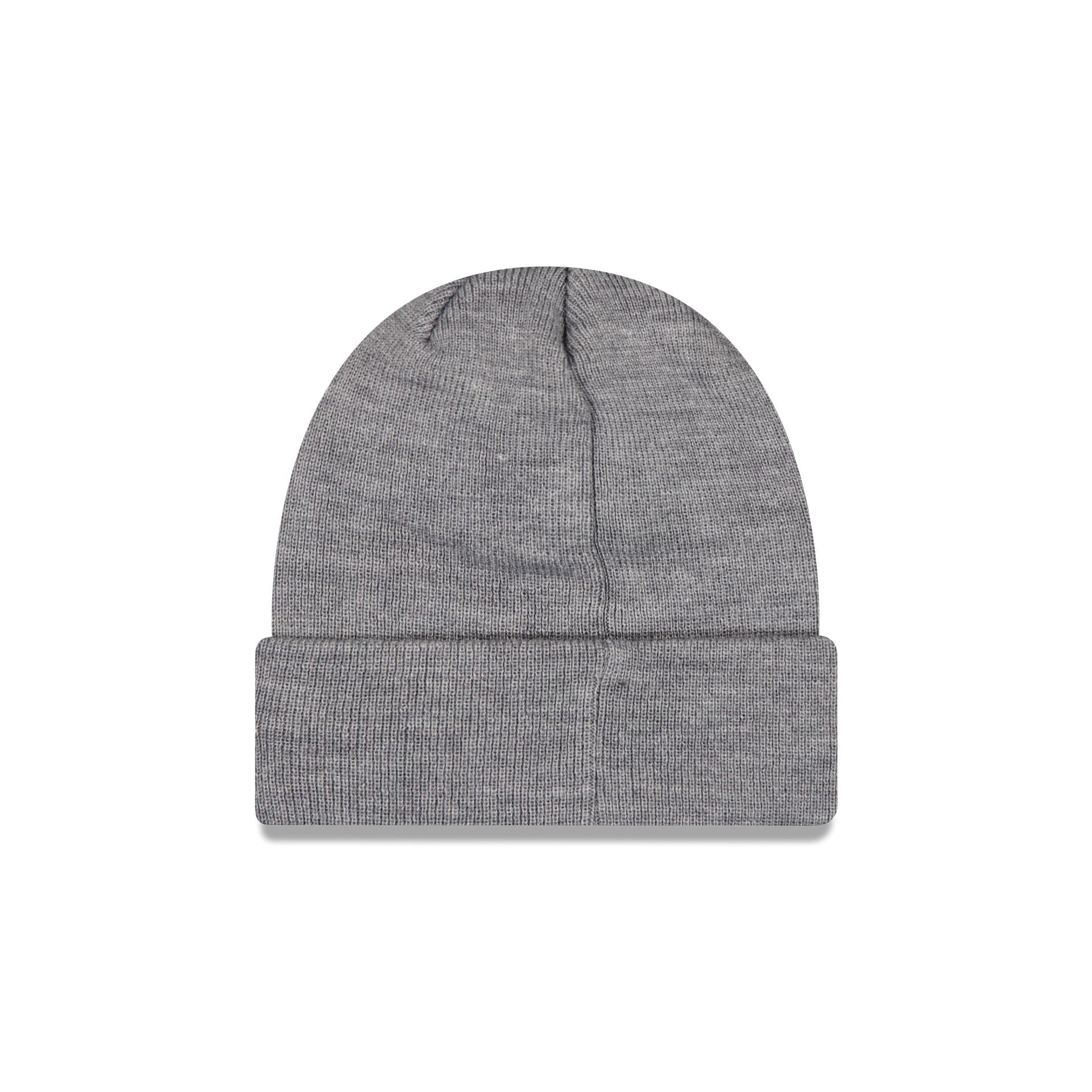 New York Yankees Heather Gray Basic Cuff Knit Beanie Hat