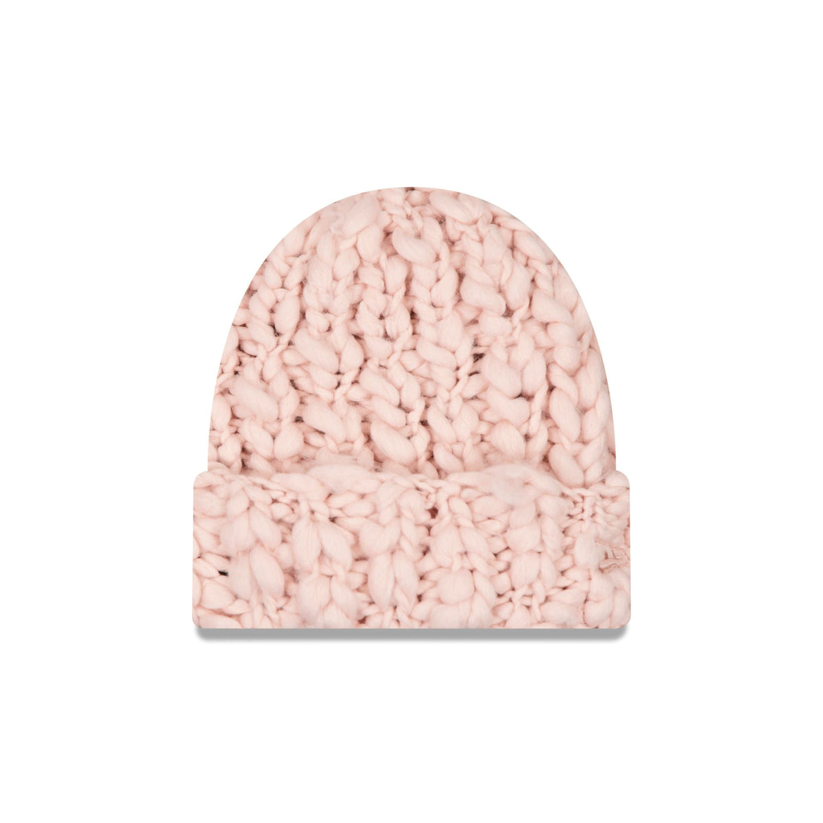 New Era Cap Chunky Pink Cuff Knit Beanie Hat