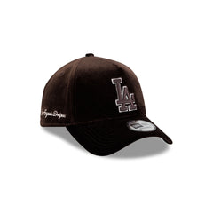 Los Angeles Dodgers Velvet Brown 9FORTY A-Frame Snapback Hat