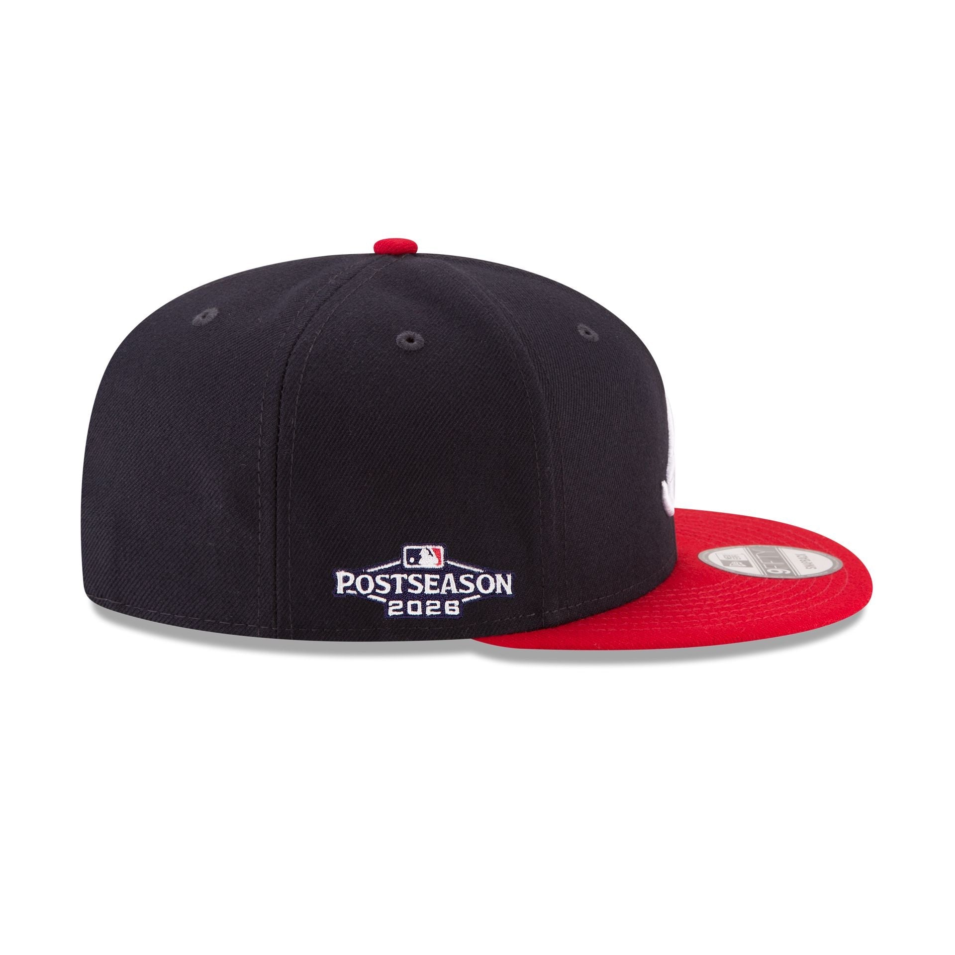 Atlanta Braves 2026 Postseason Side Patch 9FIFTY Snapback Hat