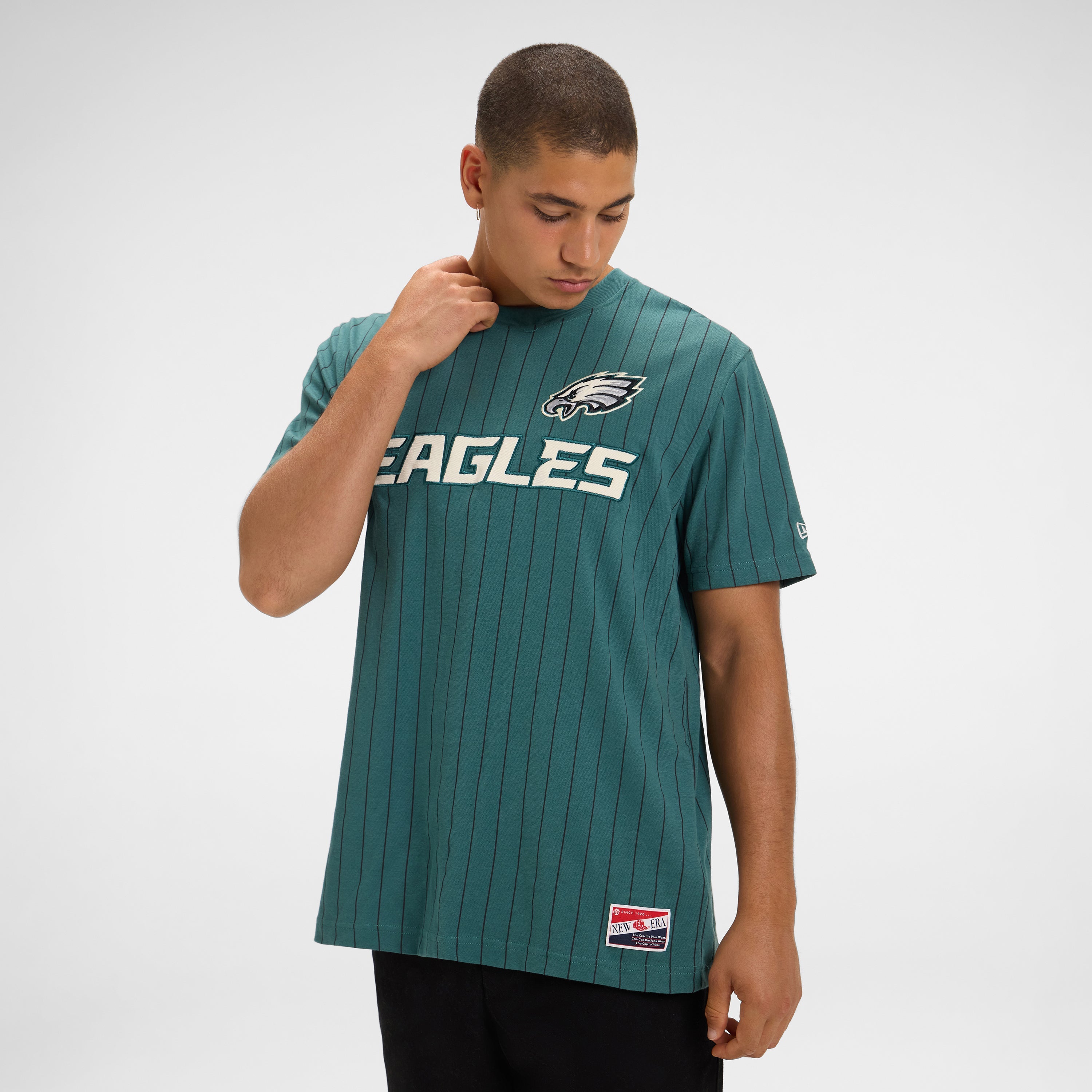 New York Rangers Throwback Retro Pinstripe T-Shirt