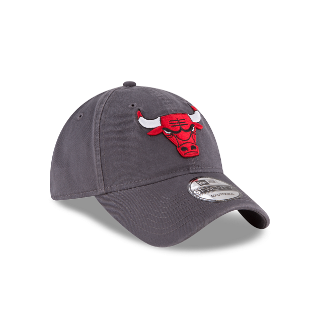 Chicago Bulls Core Classic Gray 9TWENTY Adjustable Hat